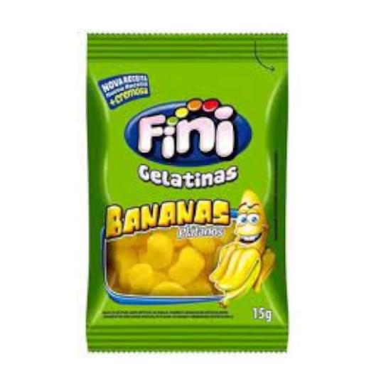 Imagem de Fini bala gelatina bananas 15g