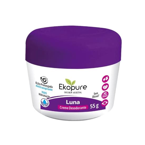 Imagem de Desodorante creme ekopure luna 55g