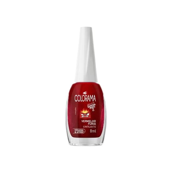 Imagem de Esmalte colorama divertidamente 2 vermelho fúria 8ml