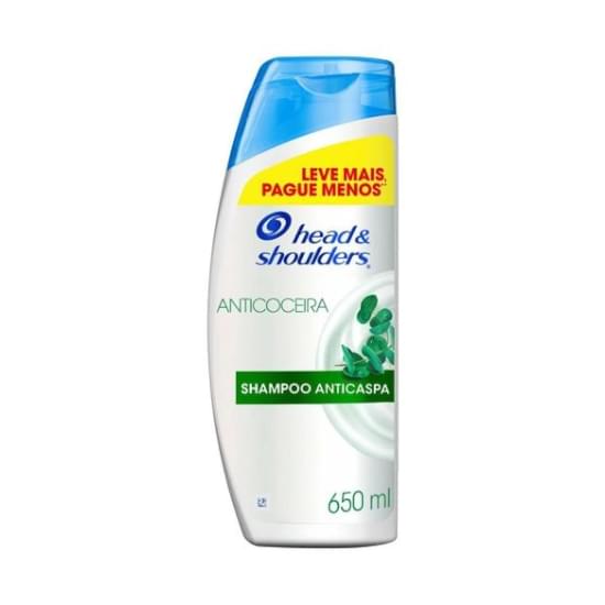 Imagem de Shampoo anticaspa head & shoulders anticoceira frasco 650ml leve mais pague menos