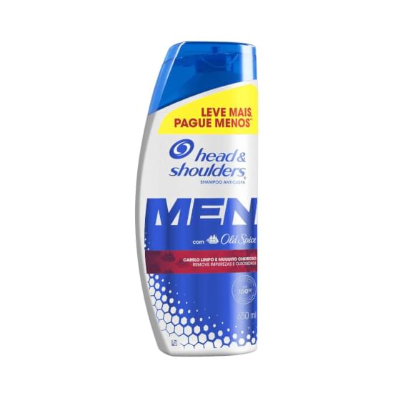 Imagem de Shampoo anticaspa old spice head & shoulders men frasco 650ml leve mais pague menos