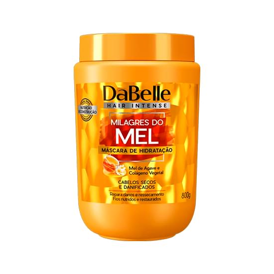 Imagem de Máscara dabelle hair intense milagres do mel 800g