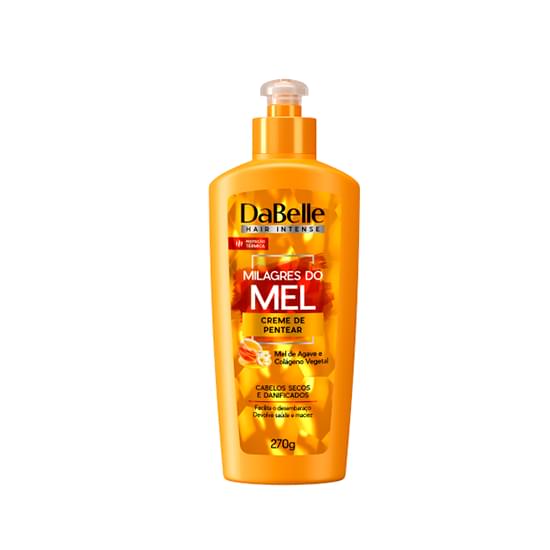 Imagem de Creme de pentear dabelle hair intense milagres do mel 270g