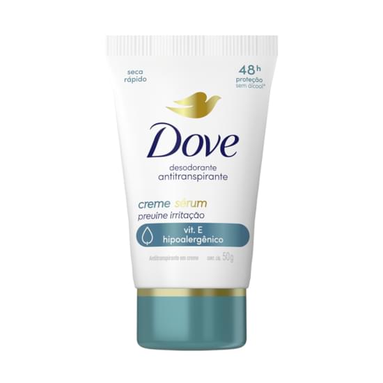 Imagem de Antitranspirante creme sérum previne irritação dove 50g