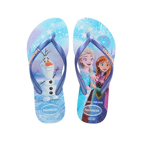 Imagem de Sandalias havaianas kids slim princess roxo fantasy 23/24