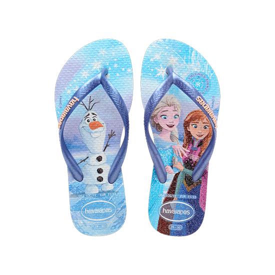 Imagem de Sandalias havaianas kids slim princess roxo fantasy 35/36