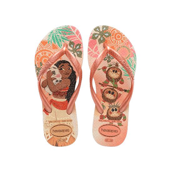 Imagem de Sandalias havaianas kids slim princess rosa clay 23/24