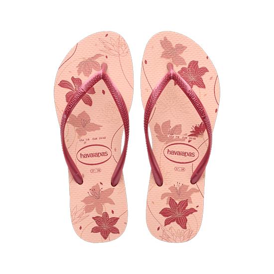 Imagem de Sandália havaianas feminina slim organic rosa/rose gold 39/40