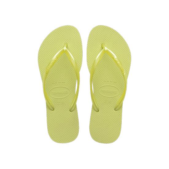 Imagem de Sandália havaianas feminina slim verde matcha 33/34