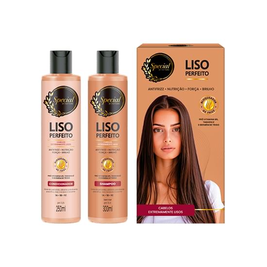 Imagem de Fattore shampoo e condicionador special by liso perfeito 250ml