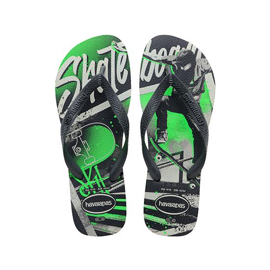 Imagem de Sandália havaianas masculino top atheletic novo grafite 45/46