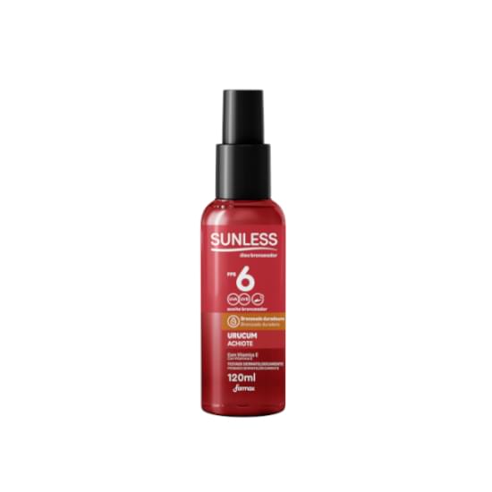 Imagem de Óleo bronzeador sunless fps 6 urucum 120ml