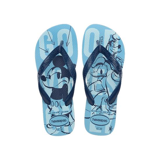 Imagem de Sandalia havaiana masculina top disney azul lavanda 43/44