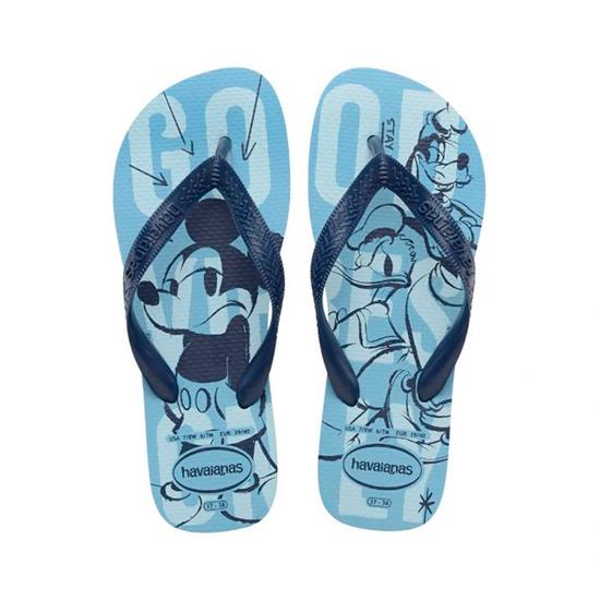 Imagem de Sandalia havaiana masculina top disney azul lavanda 41/42