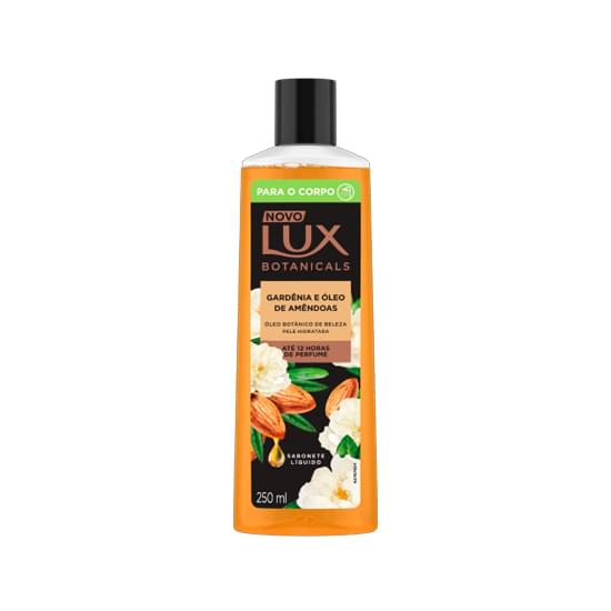 Imagem de Sabonete líquido gardênia e óleo de amêndoas lux botanicals frasco 250ml