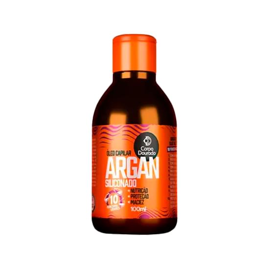 Imagem de Óleo capilar corpo dourado óleo de argan siliconado 100ml