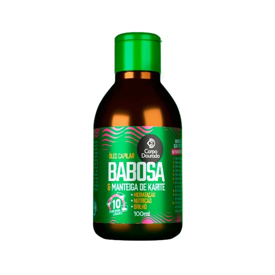 Imagem de Óleo capilar corpo dourado babosa e keratina 100ml