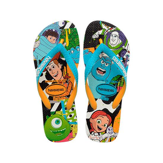 Imagem de Sandália havaianas masculina disney stylish branco/azul tradicional 35/36