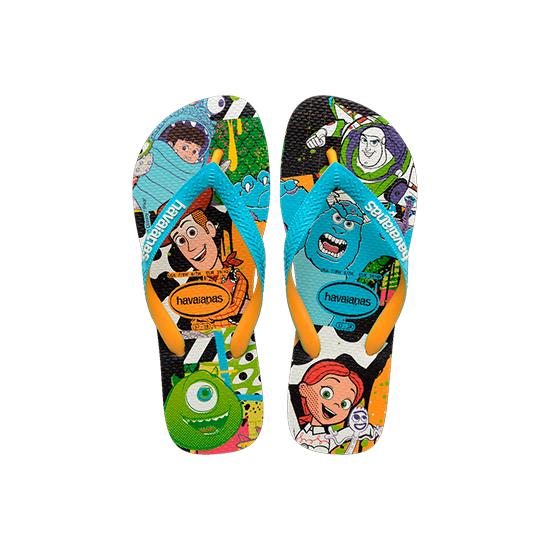 Imagem de Sandália havaianas masculina disney stylish branco/azul tradicional 37/38