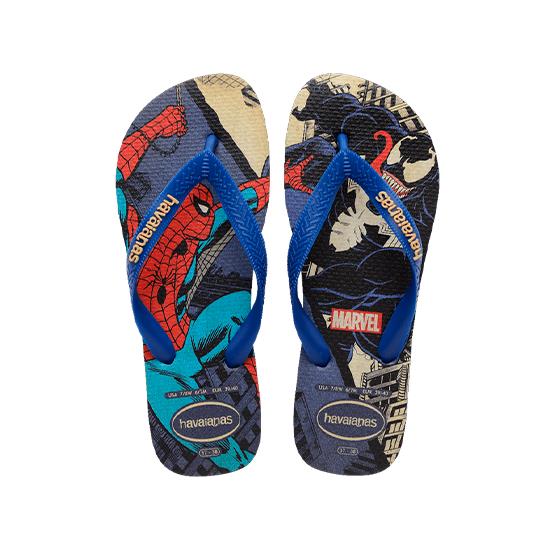 Imagem de Sandália havaianas masculina top marvel classic azul naval 35/36