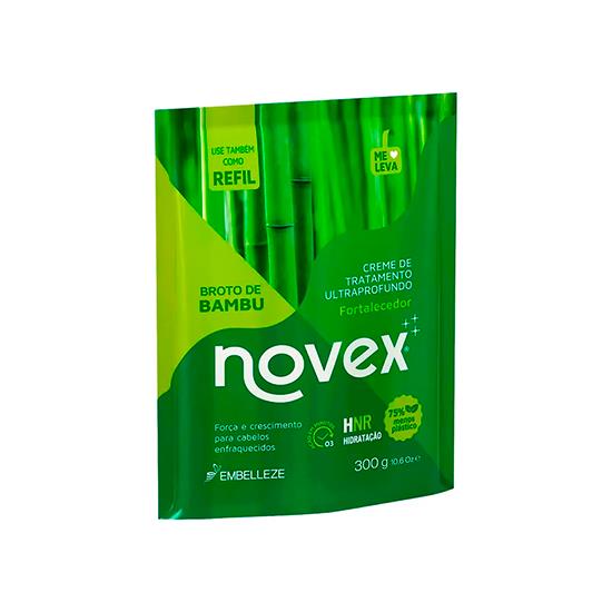 Imagem de Refil de creme de tratamento novex broto de bambu 300g