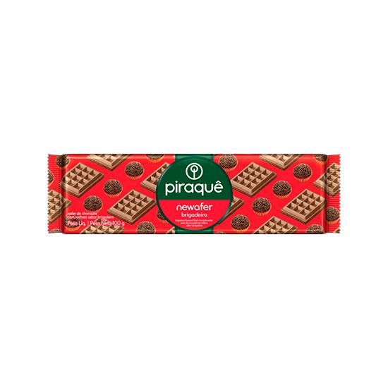 Imagem de Biscoito wafer recheio brigadeiro piraquê newafer pacote 100g