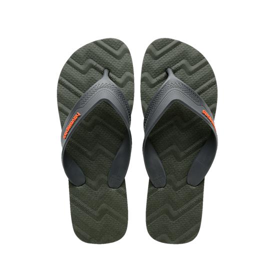 Imagem de Sandália havaianas masculina track waves verde olive 37/38