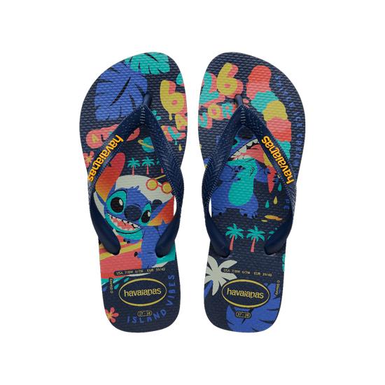 Imagem de Sandálias havaianas masculina top disney classics marinho/amarelo 35/36