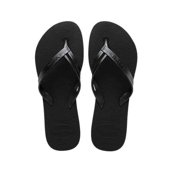 Imagem de Sandália havaianas feminina elegance preto 41/42