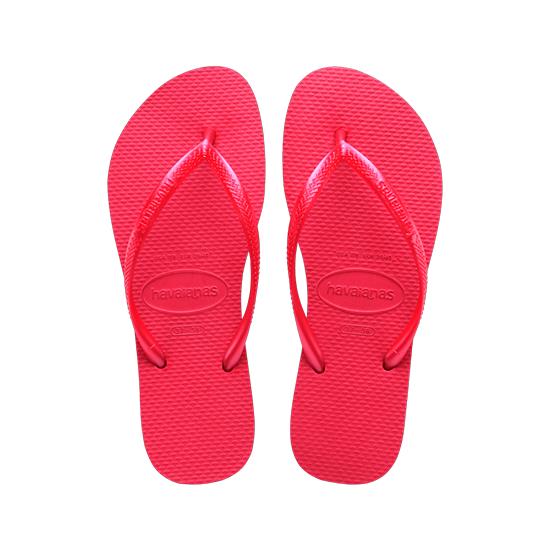 Imagem de Sandália havaianas feminina slim pink fever 41/42