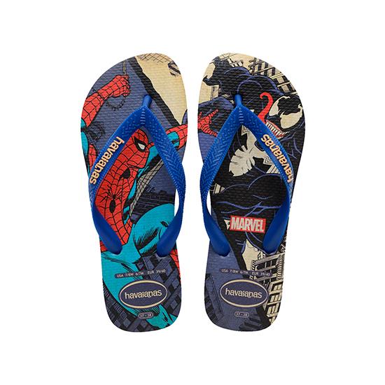 Imagem de Sandália havaianas masculina top marvel classic azul naval 43/44