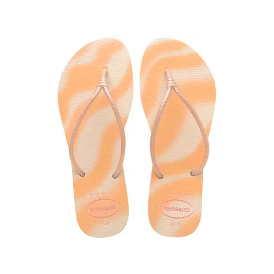 Imagem de Sandália havaianas feminina tube gloss bege palha 41/42