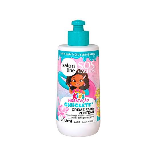 Imagem de Creme para pentear chiclete sos cachos kids hidratação 300ml