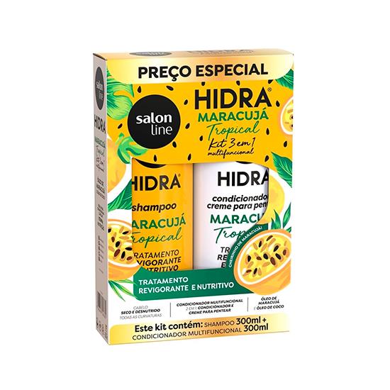 Imagem de Kit shampoo e condicionador hidra maracujá tropical 300ml