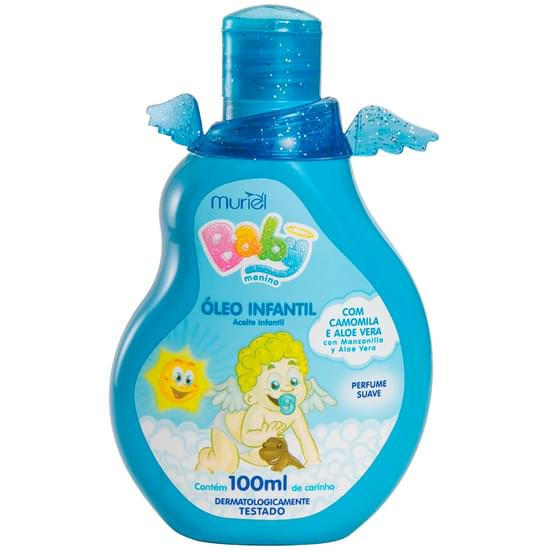 Imagem de Óleo corporal infantil muriel baby menino 100ml