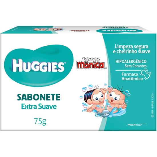 Imagem de Sabonete infantil em barra extra suave disney baby huggies 75g