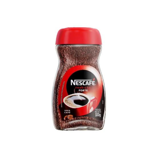 Imagem de Café solúvel tradicional nescafé vidro 100g