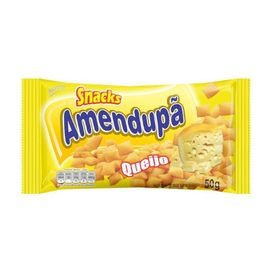 Imagem de Salgadinho de trigo amendupã sabor queijo 50g