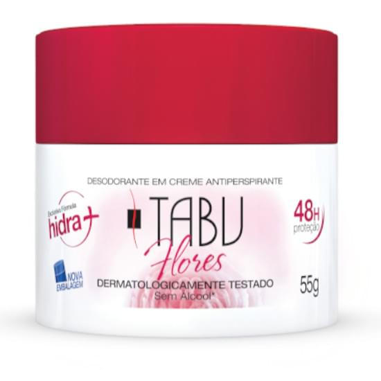 Imagem de Desodorante em creme tabu flores 55g