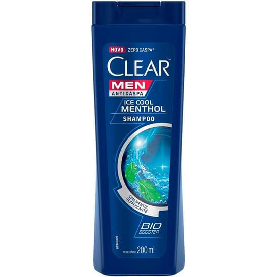 Imagem de Shampoo anticaspa clear men ice cool menthol 200ml