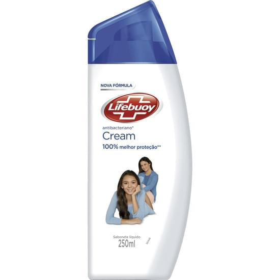 Imagem de Sabonete líquido antibacteriano lifebuoy cream 250ml