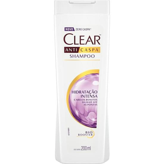 Imagem de Shampoo anticaspa clear women hidratação intensa 200ml