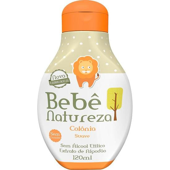 Imagem de Colônia infantil bebê natureza suave 120ml