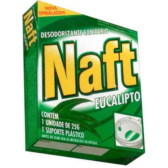 Imagem de Pedra sanitária naft eucalipto 25g