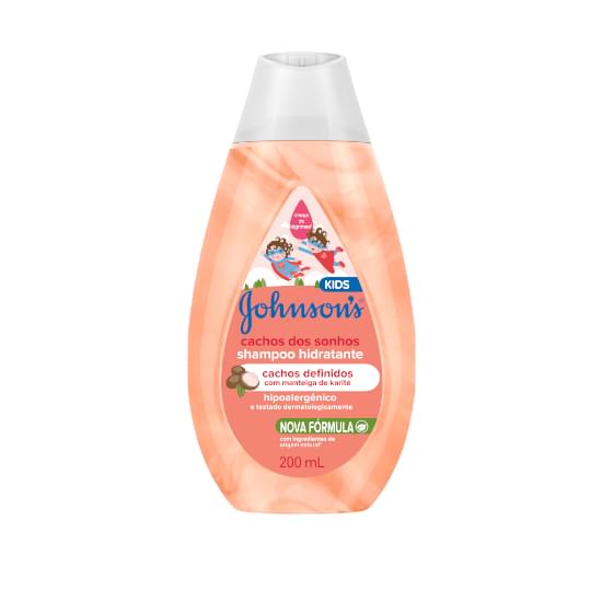 Imagem de Shampoo infantil johnsons baby cachos dos sonhos 200ml