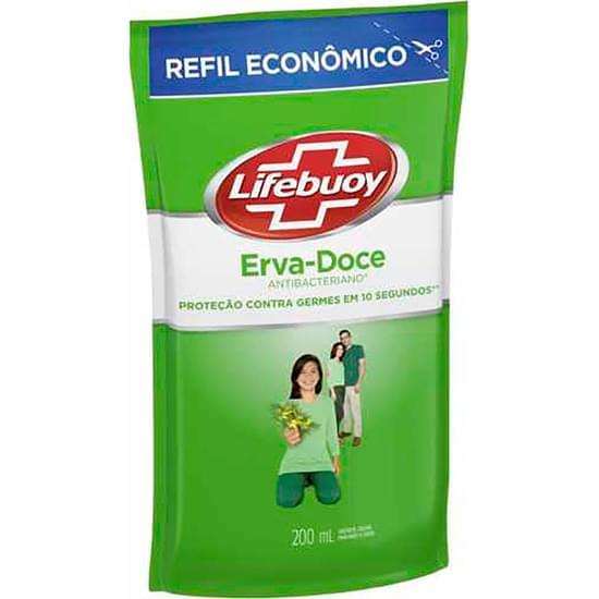 Imagem de Sabonete líquido antibacteriano para mãos lifebuoy erva doce 200ml