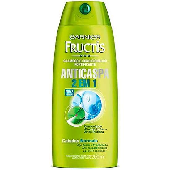 Imagem de Shampoo fructis anticaspa 2 em 1 200ml