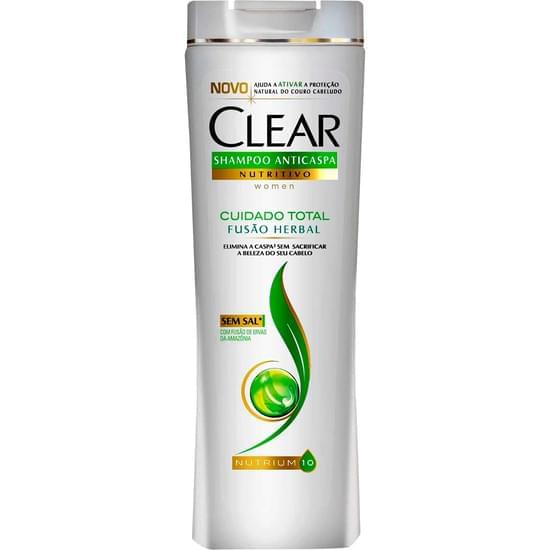 Imagem de Shampoo anticaspa clear women fusão herbal pós alisamento químico 200ml