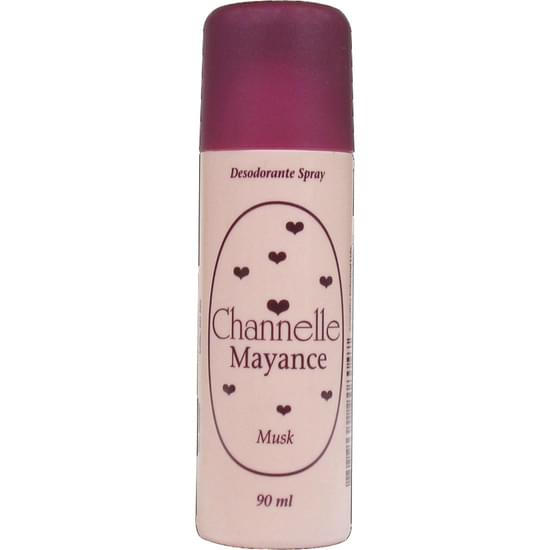 Imagem de Desodorante spray feminino chanelle musk 90ml