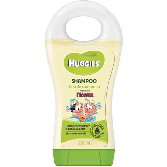 Imagem de Shampoo infantil huggies turma da mônica chá de camomila 200ml